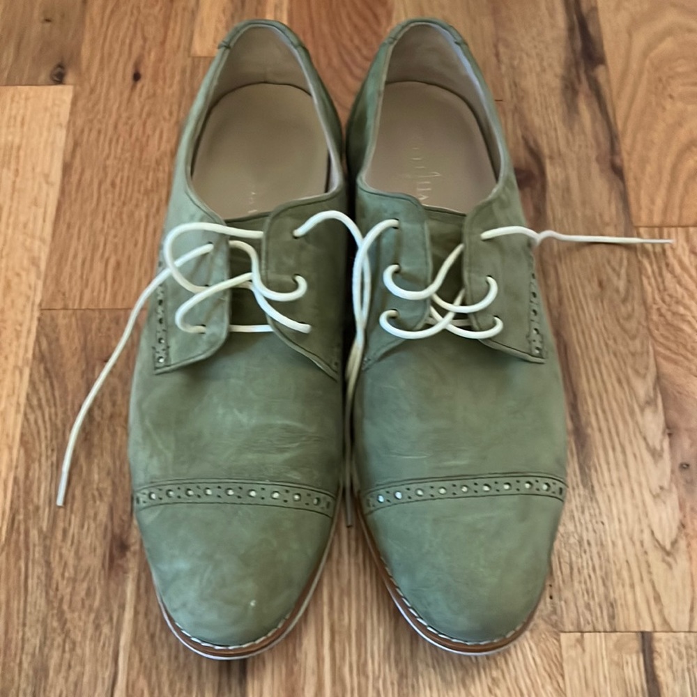 Coke Haan - green shoes